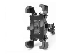 RAGPUKMUAN Bike Phone Holder Motorcycle Phone Mount, Bike Mobile Holder, Handlebar Rearview Mirror Clip 4.8-6.8" Cell Phones Motorcycle Phone Mount(Handlebar-Black)