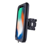 RAGPUKMUAN Bike Phone Holder Waterproof Case Bicycle Motorcycle Handlebar Rear View Mirror Phone Holder Stand Bike Scooter Mobile Mount Bracket Motorcycle Phone Mount(Handlebar)