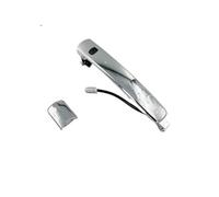 RAGPUKMUAN Car Door Outer Grab Handle for Infiniti Fx35 Fx45 G35 Door Outer Handle Chrome with Smart Entry Button(Type 2 no Hole)