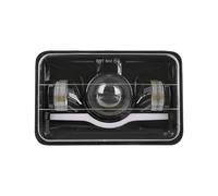 RAGPUKMUAN Car headlight assembly For Pontiac For Grand Prix Firebird Firefly Concord Eagle Spirit H4656 H4651 H6545 H4666 4''x6 Inch LED Headlight Headlamp assemblys(Black 1 PCS)