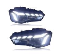 RAGPUKMUAN Headlamps Assembly For A5 For A5L 2012 2013 2014 2015 2016 Led Headlights Car Front Lights DRL Turn Signal Headlamp Assembly Auto Accessories LED Headlights(For Xenon)
