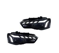 RAGPUKMUAN Headlamps Assembly For A5 For A5L For S5 For RS5 2008-2016 Car Front Lamps LED Auto Headlights Assembly Upgrade Projector Lens Accessories LED Headlights(For 08-11 User)