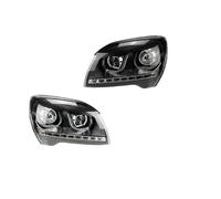 RAGPUKMUAN Headlamps Assembly For KIA For Sportage 2007-2013 Upgrade Configure Led Auto Headlights Assembly Projector Lens Car Front Lamps Accessories LED Headlights