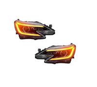 RAGPUKMUAN Headlamps Assembly For Toyota For REIZ For MARK X 2013-2017 Car Front Lamps All Upgrade LED Demon Eye Projector Lens Daytime Light Accessories LED Headlights