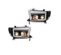 RAGPUKMUAN Headlamps Assembly For Toyota For Tundra For Sequoia 2007-2013 Auto Headlights Led Car Front Lamps Assembly All Upgrade Projector Lens LED Headlights(For Sequoia one set)