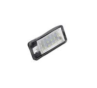 RAGPUKMUAN Licence Plate Light For A4 B6 B7 For Q7 4L For A3 8P For A6 C6 For A5 8F For A8 D3 D4 S3 S4 RS4 6 Bulb LED License Plate Light Auto Car(1pcs White)