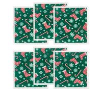 Rags for | Non-Scratching Reusable Cloth for Washing the 6 Pieces - Cloth for Cleaning Pots, Bowls, Kitchen Home Sinks Kitchen Utensils Stoves Environment