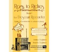 Rags to Riches Book 1 for Descant Recorder: 10 fun Ragtime masterpieces arranged especially for intermediate and advanced descant recorderists. Piano ... (Recorder Music for Intermediate Players)