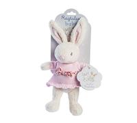 Ragtales RT902 Fifi Babbit Collection Soft Toy Baby Rattle, White