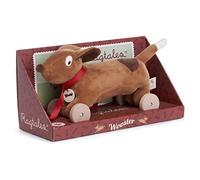 Ragtales Wooster Wooden Pull-Along Daschund Dog Soft Toy