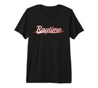 Ragtime Jazz Music Vintage Pianist Vintage Varsity Premium T-Shirt