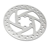 Raguso 140mm Brake Disk, Electric Scooter Brake Disk Heat Dissipation 6 Hole Anti Fading Easy To Install with Screws for Modification
