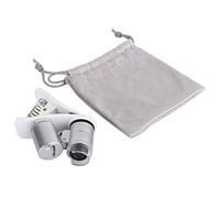 Raguso 60X Magnifying Glass Mobile Phone Lens Camera LED Microscope Magnifier with Clip for iPhone Phone Camera Magnifier Clip on Lamps