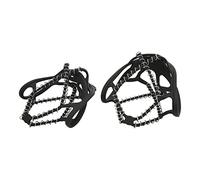 Raguso Anti Slip Walk Spring Crampon Shoe Covers, Easy On/Off, Ultimate Stability, Ultra Light Design, Stainless Steel (L)