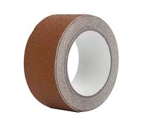 Raguso Colorful PVC Non-Slip Tape Water Resistant Safety Track Tape Floor Tape for Stair Step Floor Decoration(Brown)