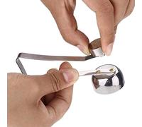 Raguso Egg Opener,Effective Stainless Steel Eggshell Cutter Cracker Breaker Kitchen Helper for Raw/Soft Hard Boiled Egg(Large)