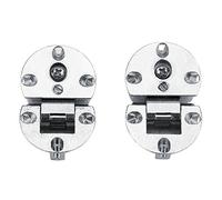 Raguso Folding Flip Top Hinge 2Pcs 90 Degree Zinc Alloy Door Flap Hinges Kitchen Bedroom Cupboard Cabinet Furniture HardwareHome hardware