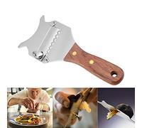 Raguso Truffle Slicer, Stainless Steel Truffle Cheese Mushrooms Garlic Slicer Adjustable Blade Chocolate Shaver Kitchen Gadget for Home Kitchen Easy to Use and Clean