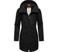 Ragwear Canny Women's Transition Jacket Lightweight Jacket Long with Hood XS - 6XL, Black24, M
