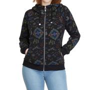 Ragwear - Hooded sweatshirt with zip - Fllawia Black for Women - Size M Black M