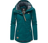 Ragwear Monade Ladies` Winter jacket with hood Dark Green22 S