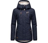 Ragwear Monade Ladies` Winter Jacket with Hood Navy22 XL