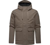 Ragwear Mr Them YOUMODO Men's Warm Waterproof Winter Jacket Short with Hood S-3XL, Mocca25, M