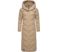 Ragwear Natalka Extralong Intl Women's Winter Coat Warm Quilted Coat Extra Long with Hood XS-6XL