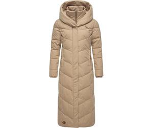 Ragwear Natalka Extralong Intl Women's Winter Coat Warm Quilted Coat Extra Long with Hood XS-6XL