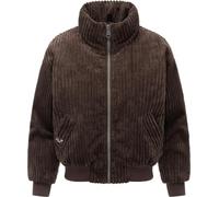 Ragwear Tillie Cordy Y Women's Winter Jacket with Wide Quilting, Dark Choco