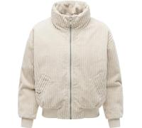 Ragwear Tillie Cordy Y Women's Winter Jacket with Wide Quilting, ecru, M