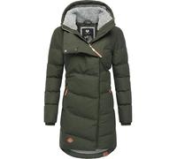 Ragwear Waterproof Women's Winter Coat, Warm Quilted Coat, Long, with Hood, Pavla Intl, XS-6XL, M