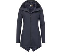 Ragwear Wingi YOUMODO Women's Long Sweat Jacket Short Coat Training Jacket with Hood XS - 3XL, navy, XS