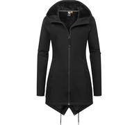 Ragwear Wingi YOUMODO Women's Short Softshell Coat with Super Cuddly Warm Fleece Lining XS - 3XL, black, S