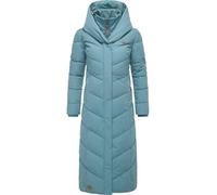 Ragwear Women's Winter Coat, Warm Quilted Coat, Extra Long, with Hood, Natalka Extralong Intl, XS-6XL, M