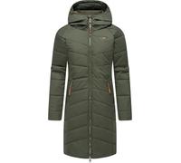 Ragwear Women's Winter Coat Warm Waterproof Quilted Coat Long with Hood Dizzie Coat XS-6XL