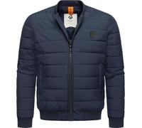 Ragwear YOUMODO Men's Bomber Jacket Transition Jacket Lightweight Waterproof Summer Jacket Short Boomber S-3XL, navy, M