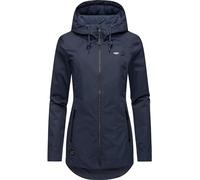 Ragwear Zuzka Women's Transition Jacket, Lightweight Waterproof Short Coat with Adjustable Hood, Intl, XS-6XL, S