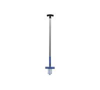 Ragwort Fork Weed Remover Tool, Pointed Tines for Easy Ground Penetration, Multipurpose Resistant Weed Removal, 107mm, No.7173 (Blue)