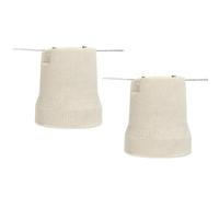 Ragyzity 2PCS Light Holder E27 Screw High Temp Ceramic Lamp Socket, Ceramic Porcelain E27 Light Socket, E27 Edison Screw Heat Vintage Lamp Light Bulb Holder E27 Base Light Sources