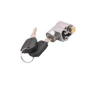 Ragyzity Electric Bike Battery Box Safety Lock, Portable Outdoor Cycling Electrombile Battery Box Lock with 2 Keys (1pc)