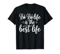 Rah Rah Life is the Best Life for Cute Grandma Mothers Day T-Shirt