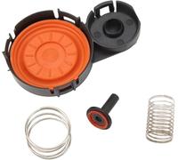 Raheem 0248S0 9688939180 5Pcs PCV Valve Cover Engine with Membrane Replacement for Peugeot 3008 1.6HDI 2009-2016 Citroen C4 DS3 DS5 B78 M3 M4 Jumpy III ABS Plastic and Metal Engine PCV Valve Cover