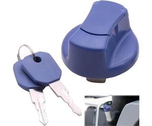 Raheem 40mm Locking Adblue Tank Cap Fits Mercedes, Daf, Man A0004702705,A0004701805 Dual-Lock with 2 Keys Fuel Tank Cover Replacement Gas Cap for Mercedes, Ford, Volvo, Renault 0004701805,A0004702405