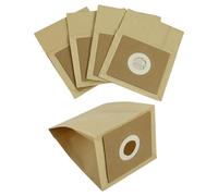 Raheem 5 Pack Vacuum Cleaner Dust Bags 10x11cm for Bush VCB35B15C1J7W-70, Vytronix RBC02, BC-402, BC-501, Argos VC-401 VC-402 - High-Efficiency Paper Hoover Bags, Home Vacuum Cleaner Accessories