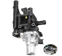 Raheem 55353311 55577073 Thermostat Housing Compatible with Opel Astra H J Zafira B Vectra C Cruze Vectra Zafira Insignia Universal Model 1.6 1.8 Thermostat Housing & Sensor Assembly 55577284 55564890