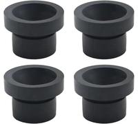 Raheem Car Suspension Rubber Buffers, 1555641 Engine Cover Rubber Grommet, Black Engine Cover Stop Bumper Replacement for Ford Focus Kuga Mondeo MK4 Galaxy S-Max C-Max 7M5Q6D277AA 3M5Q6N041CK