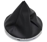 Raheem Gear Gaiter Shift Boot Dust Cover Compatible with Fiat 500 500C, PU Leather Gear Stick Sleeve Gearshift Gaiter for Manual and Automatic Car Interior Accessories Black