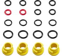 Raheem O Ring Nozzle Set for Karcher Pressure Washer Accessories Compatible with Karcher K2 K3 K4 K5 K6 K7 Hose Nozzle Spare O-Ring Seal 2.640-729.0 Rubber for Efficient Operation