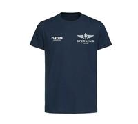 Raheem Sterling Logo Kids T-Shirt - Navy / 9-11 years